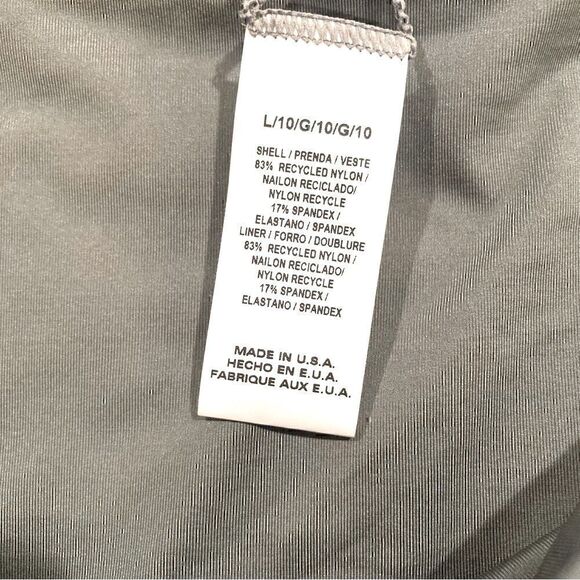 NWT Vitamin A Mila Bandeau Top & Luciana Bottom Swim SET Seagreen Size L - Picture 3 of 10